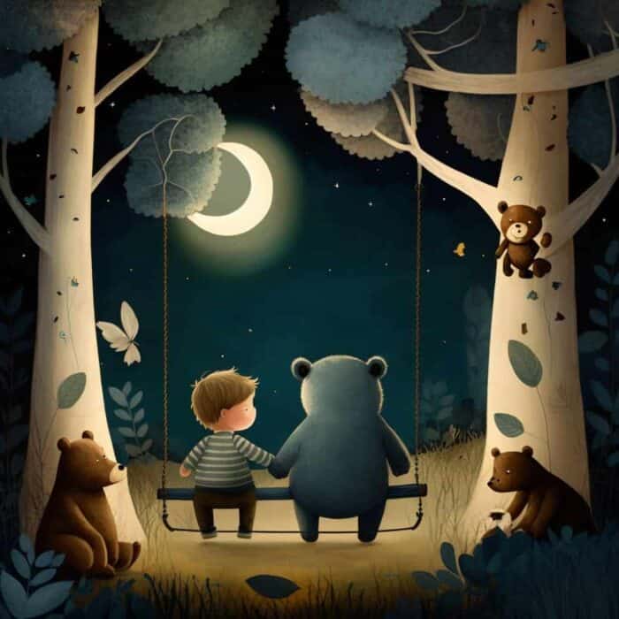 Kratke priče za djecu - Kako su se djeca sprijateljila s medvjedima